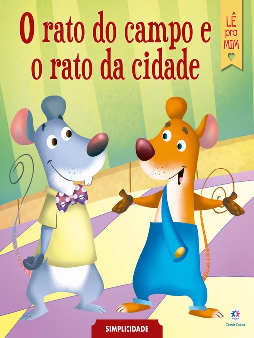 Title details for O rato do campo e o rato da cidade by Ciranda Cultural - Available